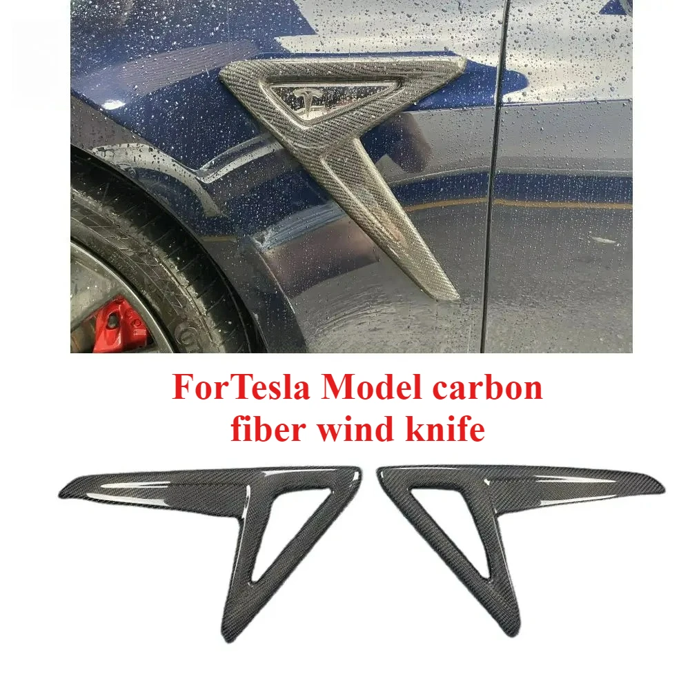 

Top Configuration Technology Suitable ForTesla Model Carbon Fiber Front Bumper Wind Blade