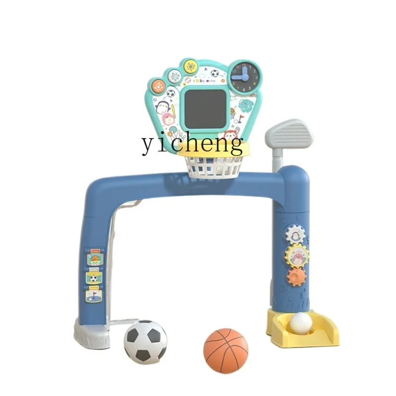 Tqh cesta de basquete infantil, quadro de tiro interno, boliche, golfe, bola de bebê, brinquedo doméstico, menino