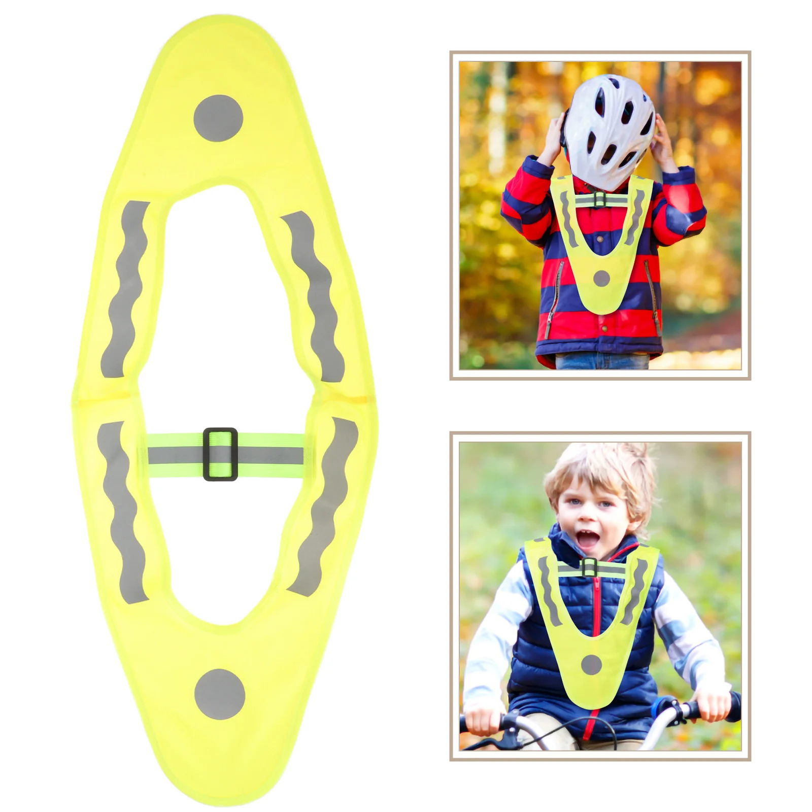 

Safety Vest Reflective Breathable V-Shaped Vest for Cycling Construction Emergency Safety Vests Vests
