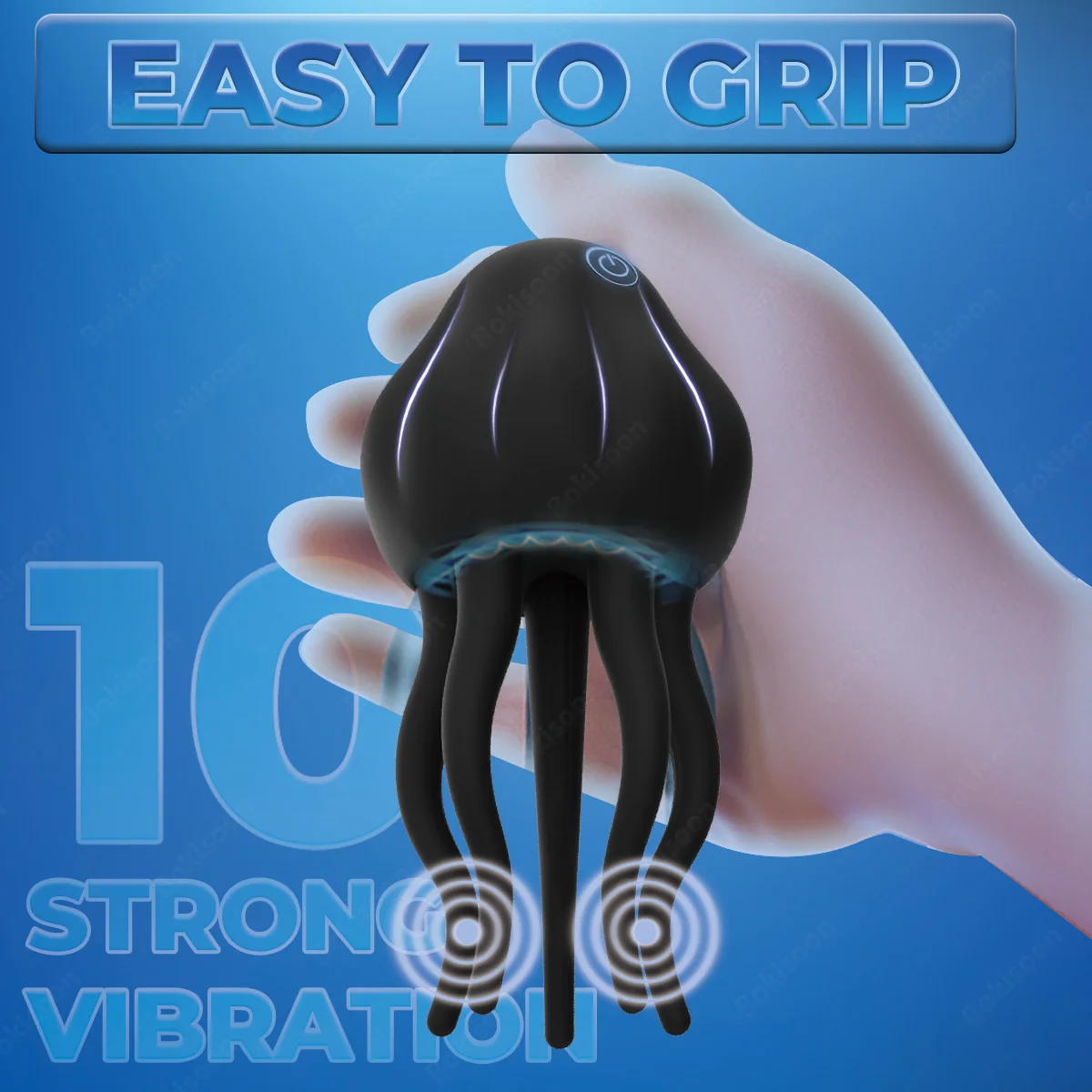 Bokisoon Male Masturbator Male Sex Toys for Men Adult Toys 10 Vibrating Wrapping Tentacle Mens Vibrator for Penis Stimulator