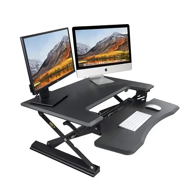 Black Portable Adjustable Folding Laptop Computer Desk Stand Table