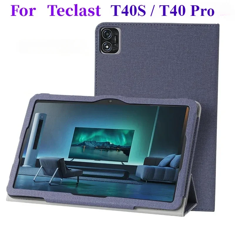 For Teclast T40S / T40Pro Faux leather case cover with Stand up function Cove case