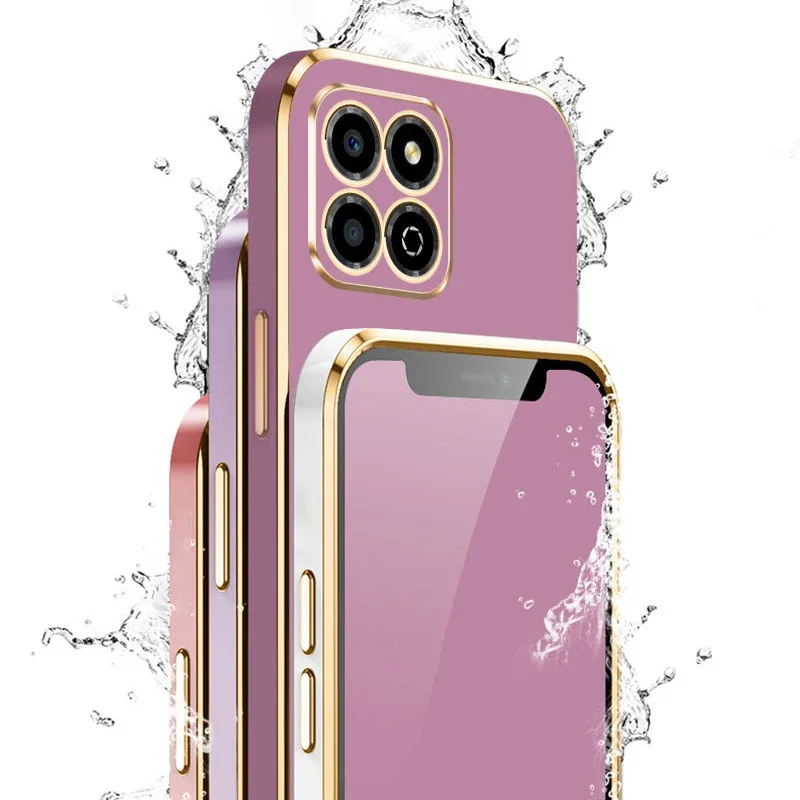 For Honor X8a Case Honor X6A Phone Case Honor X6B X6 X8 X8 5G X8B X9 X9A X9B X7B X6S X6 X5 X7 Luxury Plating Silicone Back Cover