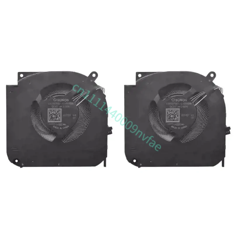 New Original Laptop CPU+GPU Cooling Fan For THER7GK5M6-1411 GK5MP6O EG75070S1-1C100-S9A DC5V 2.50W 4Pin 0.2