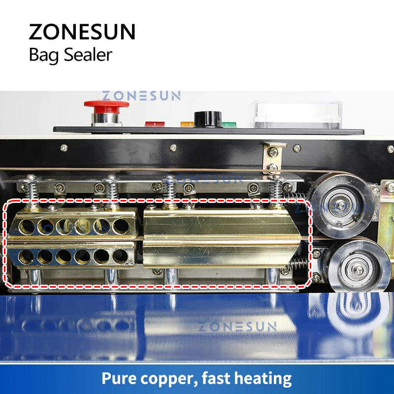 ZONESUN ZS-FR900S Automatische Vertikale Kontinuierliche Abdichtung Maschine mit Codierung Aluminium Folie Doypack Tasche Sealer
