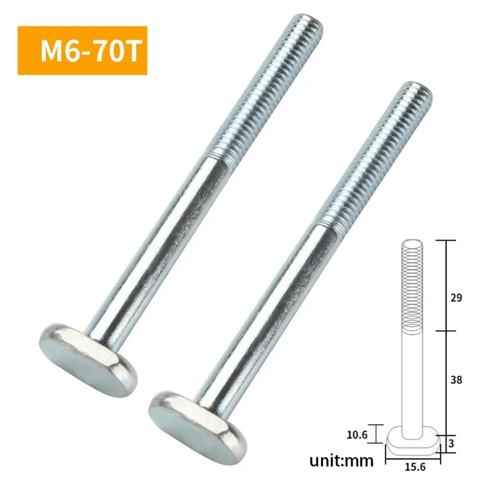 

Ручки, зажимы, Т-образные болты, ручки, Т-образные болты, инструменты, W/ M6-70T, зеркальный легкий пластик, M6, металлический, серебристый/черный