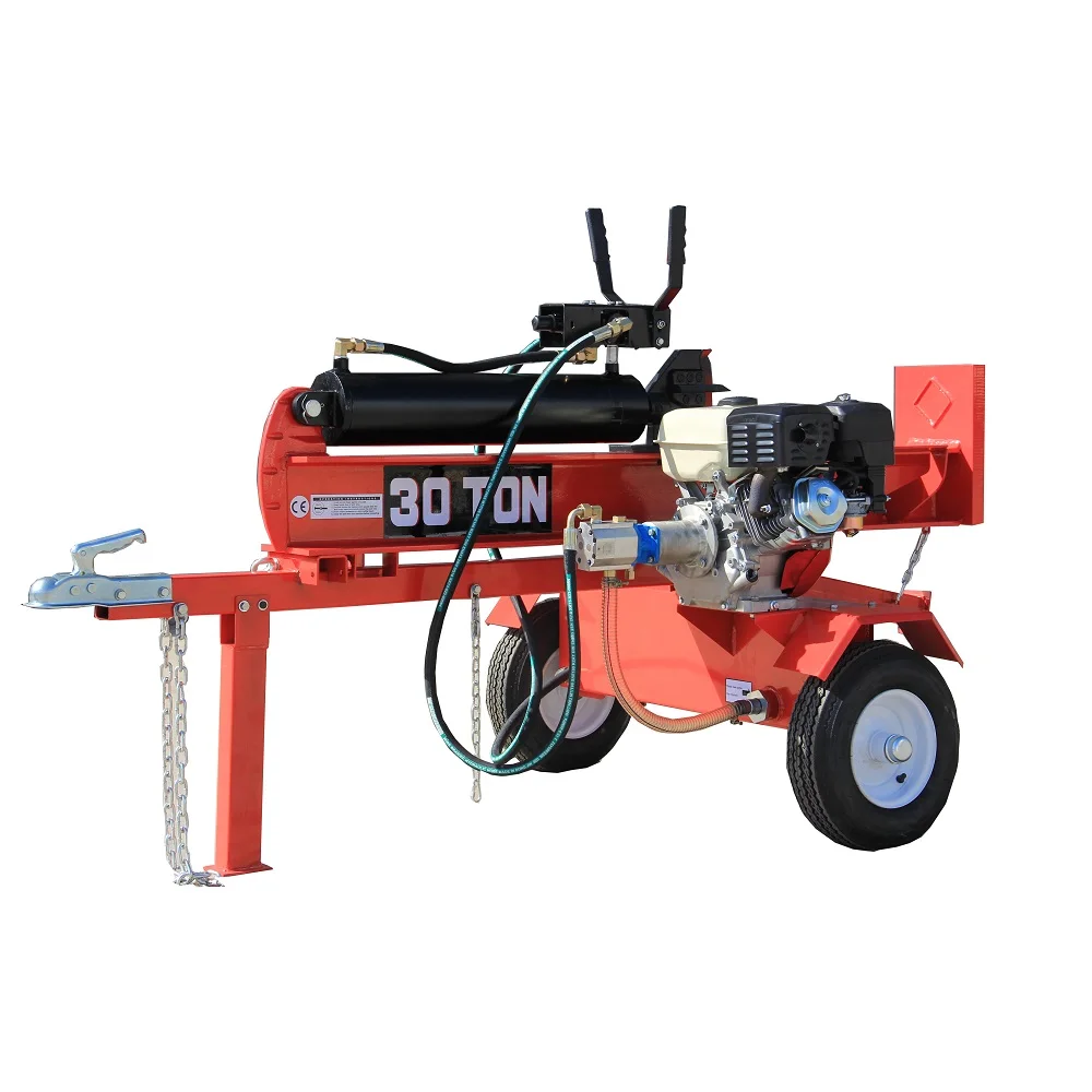 log wood splitters 30 ton