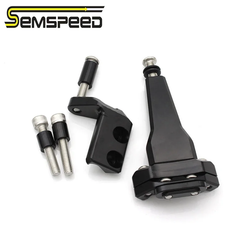 Semspeed Enhanced Stability CNC Steering Damper Stabilizer Bracket For CFMOTO 450SR 450SS 450NK 2023 2024 Motorcycle Accessories