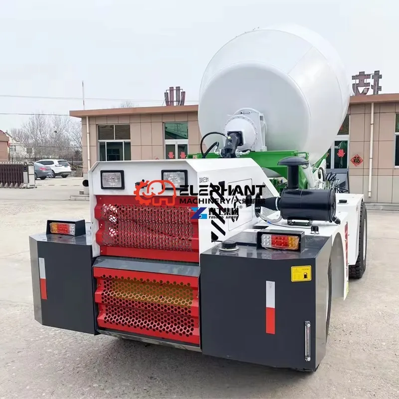 Premium Commercial Grade 3m³ 4m³ and 3 CBM Output with 85kW Engine High Torque Concrete Mixer Truck
