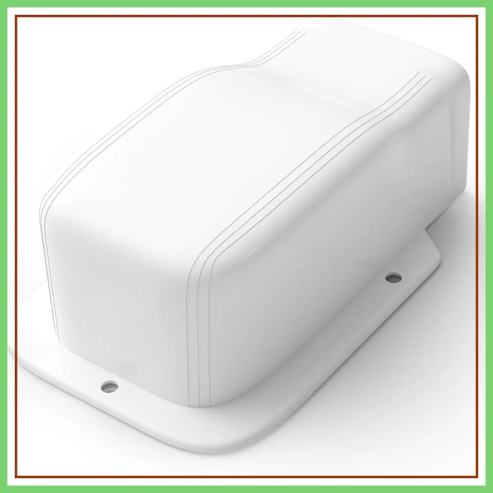 

3'' Entry Wall Cover Line Set Cover Kit for Ductless AC & Heat Pumps, PP Decorative UV-Proof, White