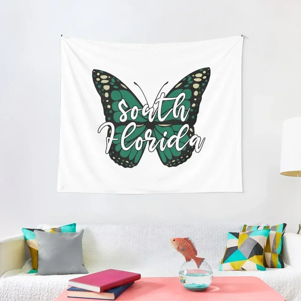 

South Florida Butterfly Tapestry Decorations For Room Decoration For Home Wallpaper Bedroom Tapestry