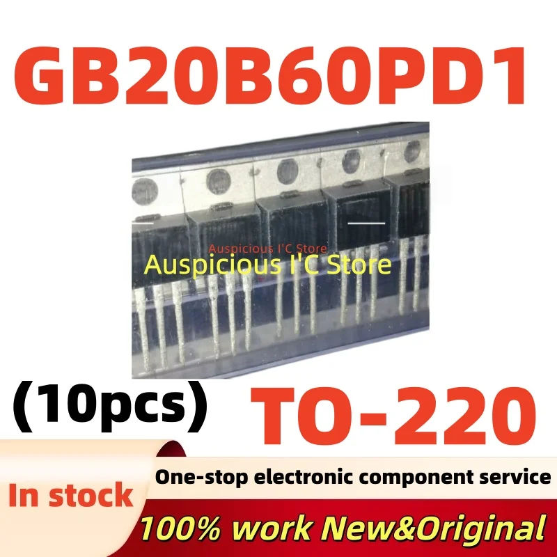 (10pcs)100%new GB20B60PD1 IRGB20B60PD1 IRGB20B60 TO-220