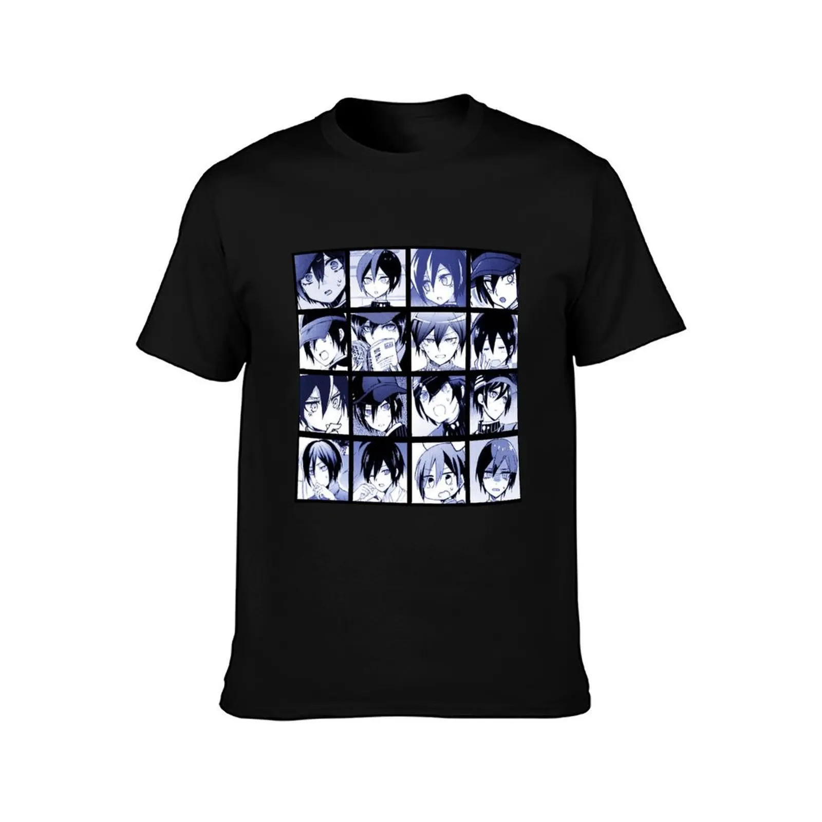 Shuichi Manga Collection (Colored) T-Shirt Vintage Style Printed Top T-Shirt