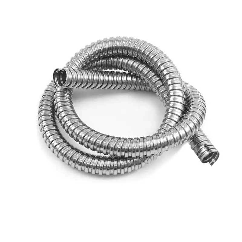 3Meter 304 Stainlesss Steel Corrugated Pipe Tube Flexible Plumbing Wire Line Cable Conduit Protect Hose Tube 4/6/8/10/13/16/20mm