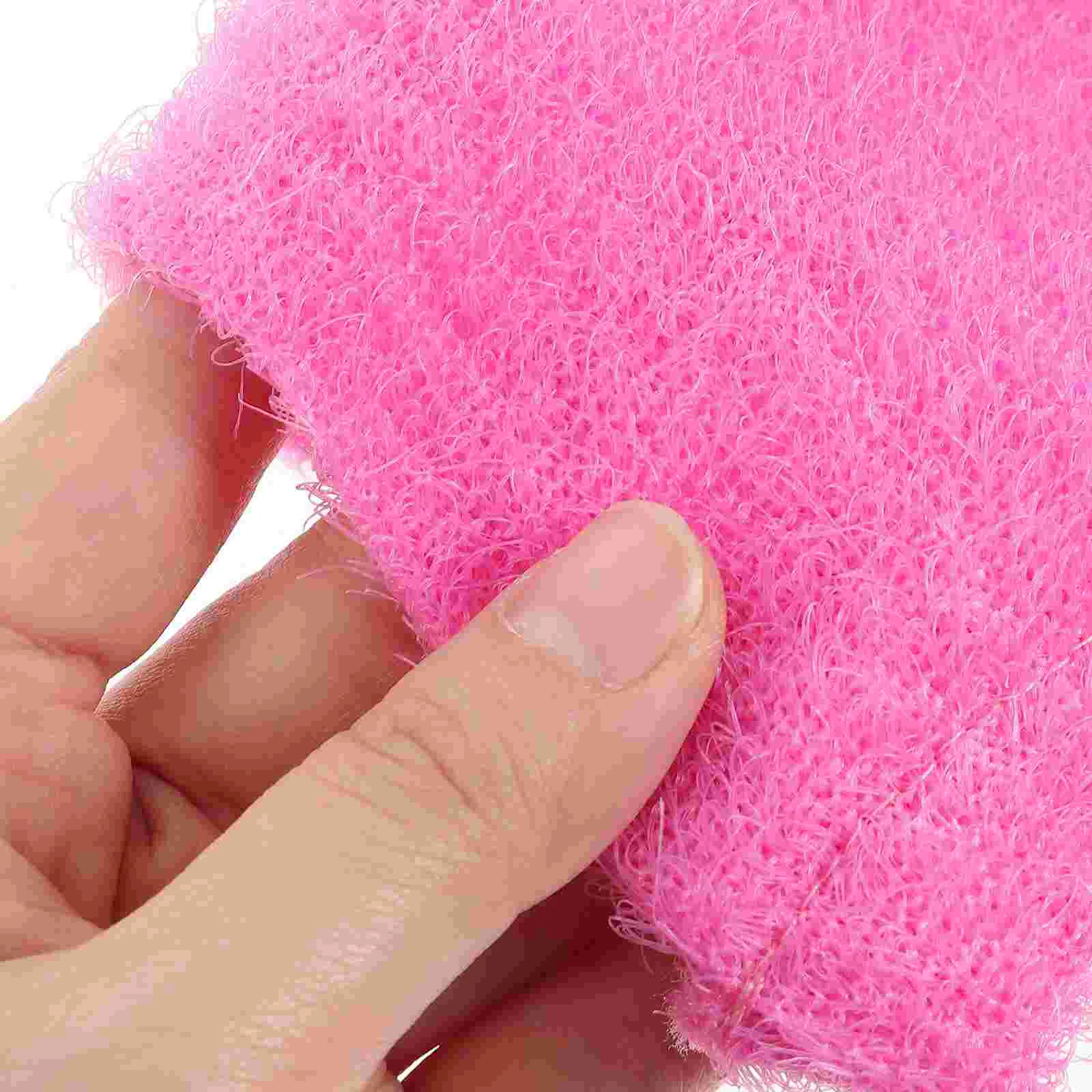 Body Bath Back Scrubber Towel Exfoliating Shower Cloth Double- Sided For Bath Shower Scrub Strap Washcloth Body Scrubbers