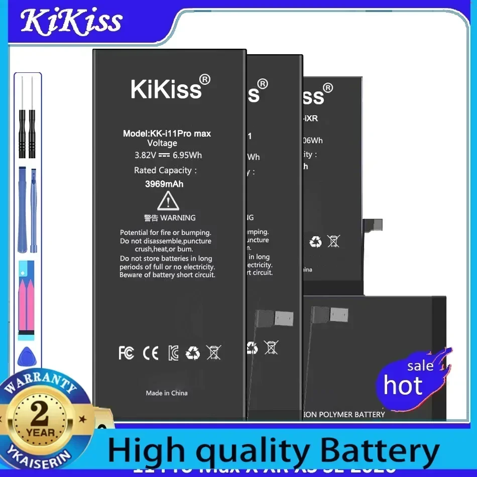 

Аккумулятор для мобильного телефона Iphone X XR XS 11 Pro Max 3G 3GS 4S 5 5S SE 2020 6 6S 7 8 Plus Аккумуляторы для мобильных телефонов большой емкости