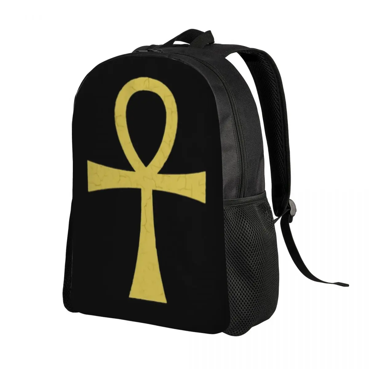 Personalized Ancient Egyptian Symbol Ankh Key Of Live Backpacks Women Men Fashion Bookbag for College School Bags