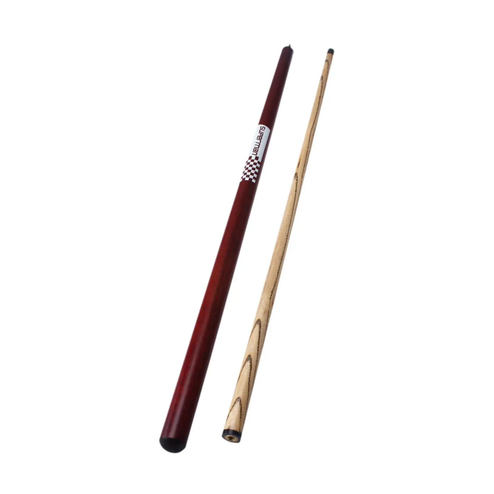 

Jump Break Cue Wooden Billiard Cue Center Joint Cue Two Section 1/2 Split Pool