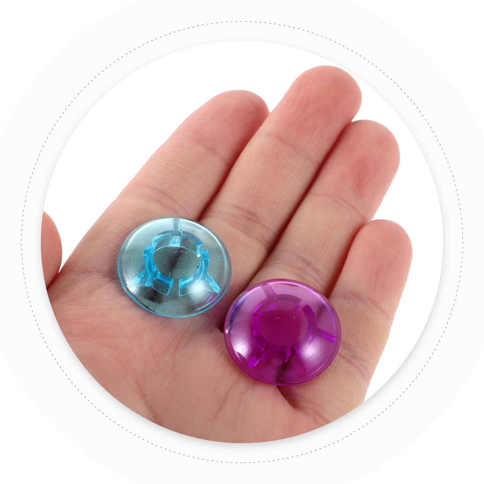 

6Pcs Vibrant Mushroom Guitar Pedal Toppers Wide Compatibility Easy Installation Protection Colorful Guitar Pedal Toppers