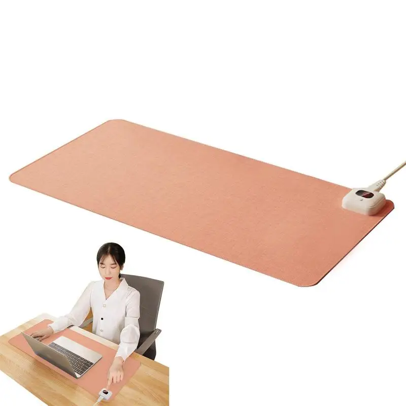 Electric Heat Mouse Pad Table Mat Display Temperature Heating Mouse Pad Keep Winter Warm Hand For Office Computer Desk Keyboard