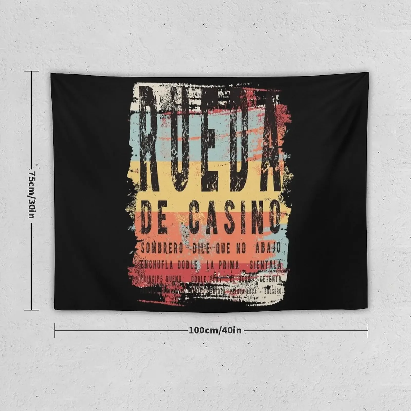 Rueda de Casino Cuban dance-dancing gift Tapestry Hanging Wall Home Decorations Tapestry