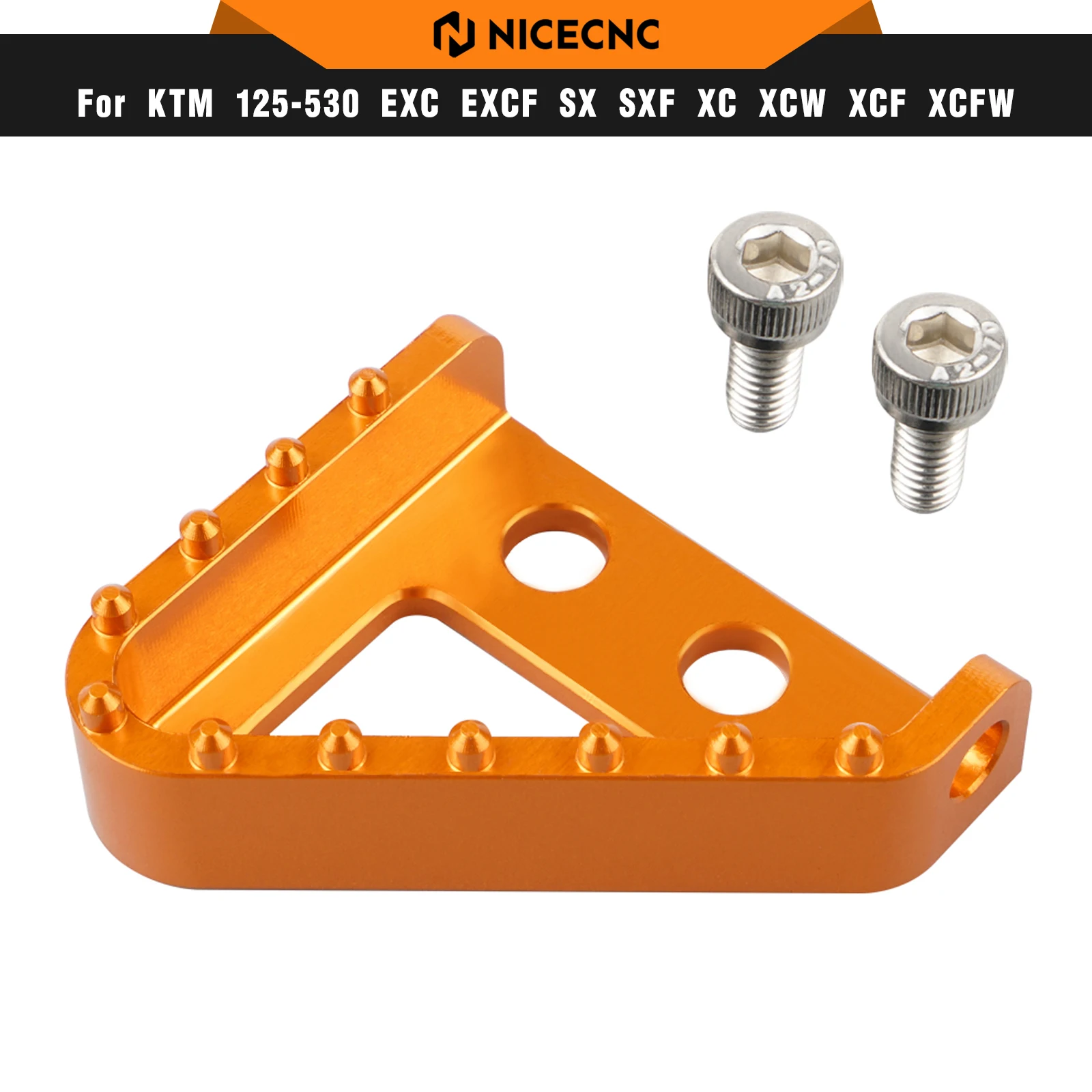 Rear Brake Pedal Plate For KTM EXC 300 EXC-F 350 SXF 450 2004-2016 690 Enduro R SMC R 950 990 1090 1290 Adventure Supermoto