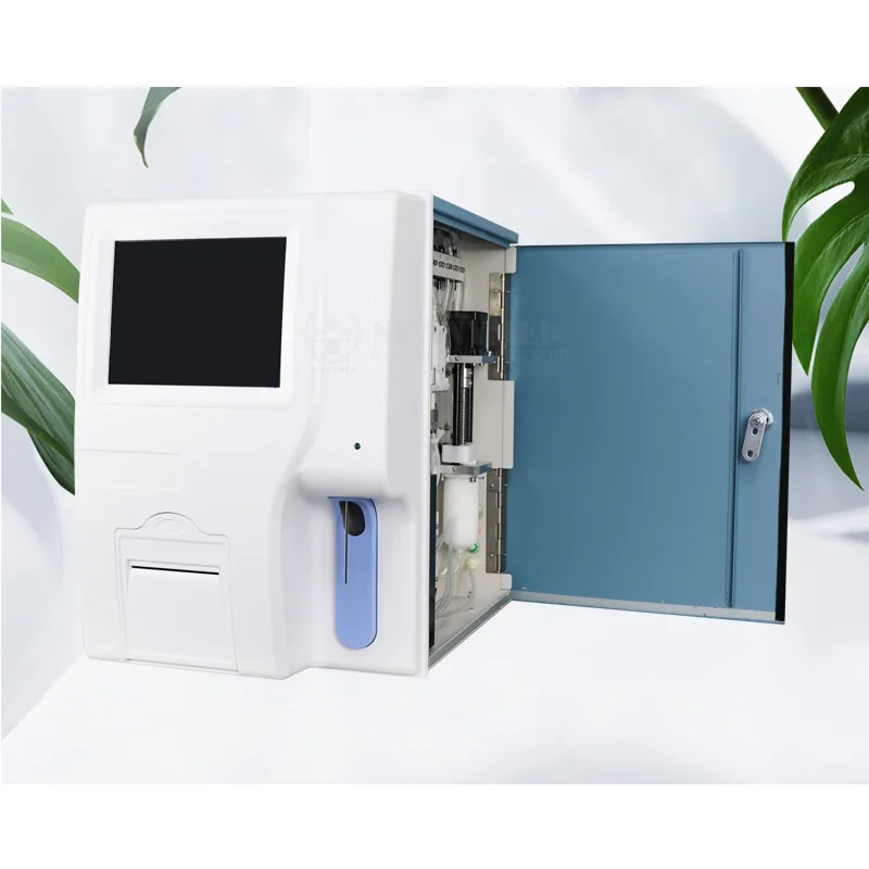 SY-B002C آلة CBC البيطرية 3 أجزاء محلل أمراض الحاشية 23 معلمة PET CBC عداد الخلايا آلة تحليل العيادة البيطرية