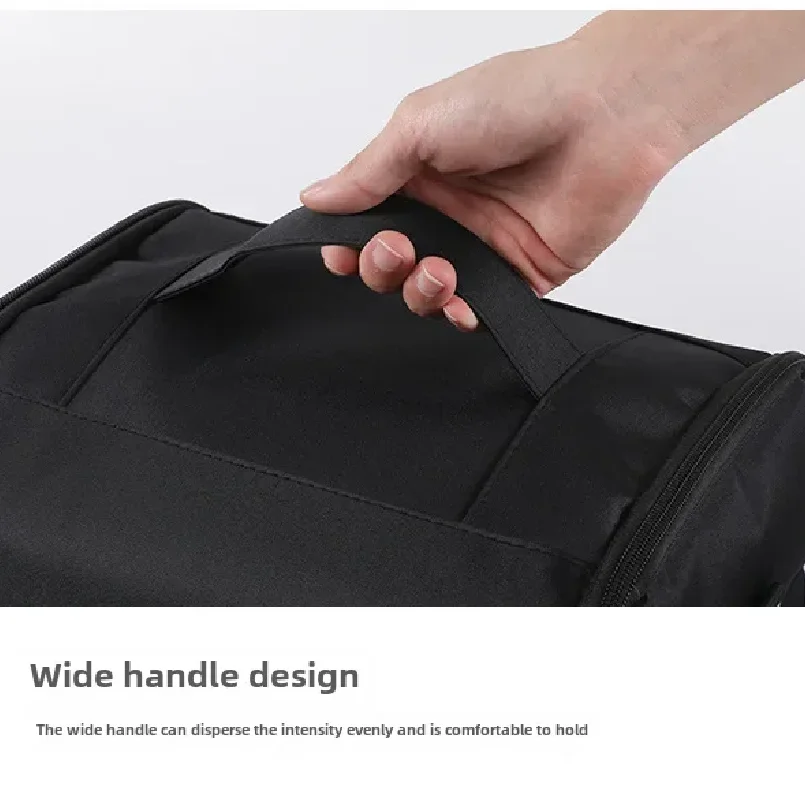 Professional Portable Makeup Bag Beauty Nail Art Toolbox Large Capacity Travel Storage Bag Simple Handheld Cosmetic Box view 2