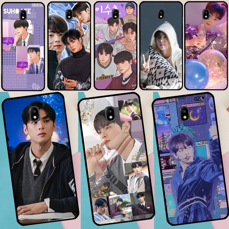 True Beauty Cha Eun Woo Phone Case For Samsung A3 A5 2016 J3 J5 J7 2017 J8 A6 A8 J4 J6 Plus A9 2018 Cover Coque