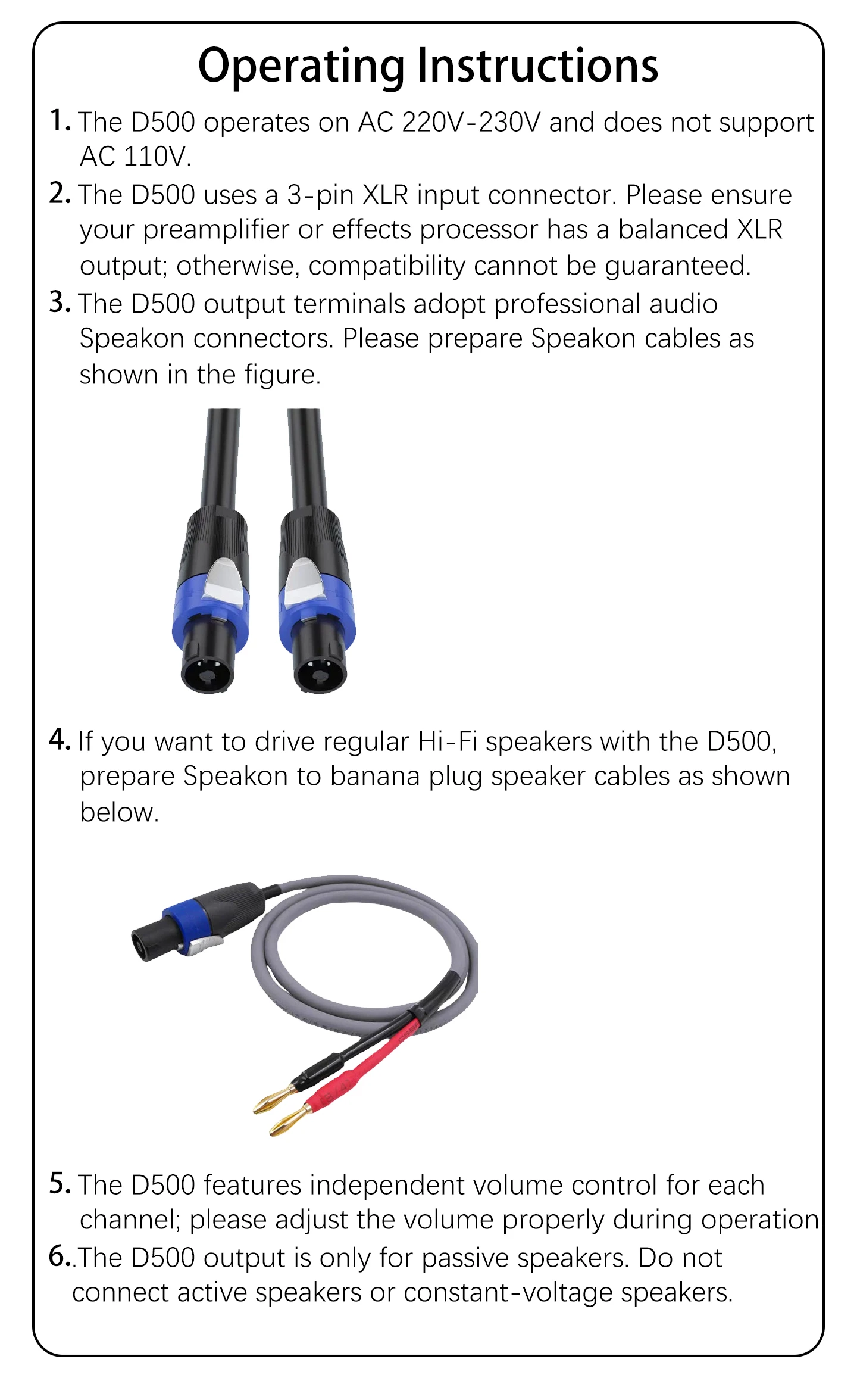YJCO Leistungsverstärker Audiophiler Hochleistungs-Profi-Verstärker IRS2092 Zweikanal 500W*2 Klasse D Verstärker Integriertes Design – Detail 6