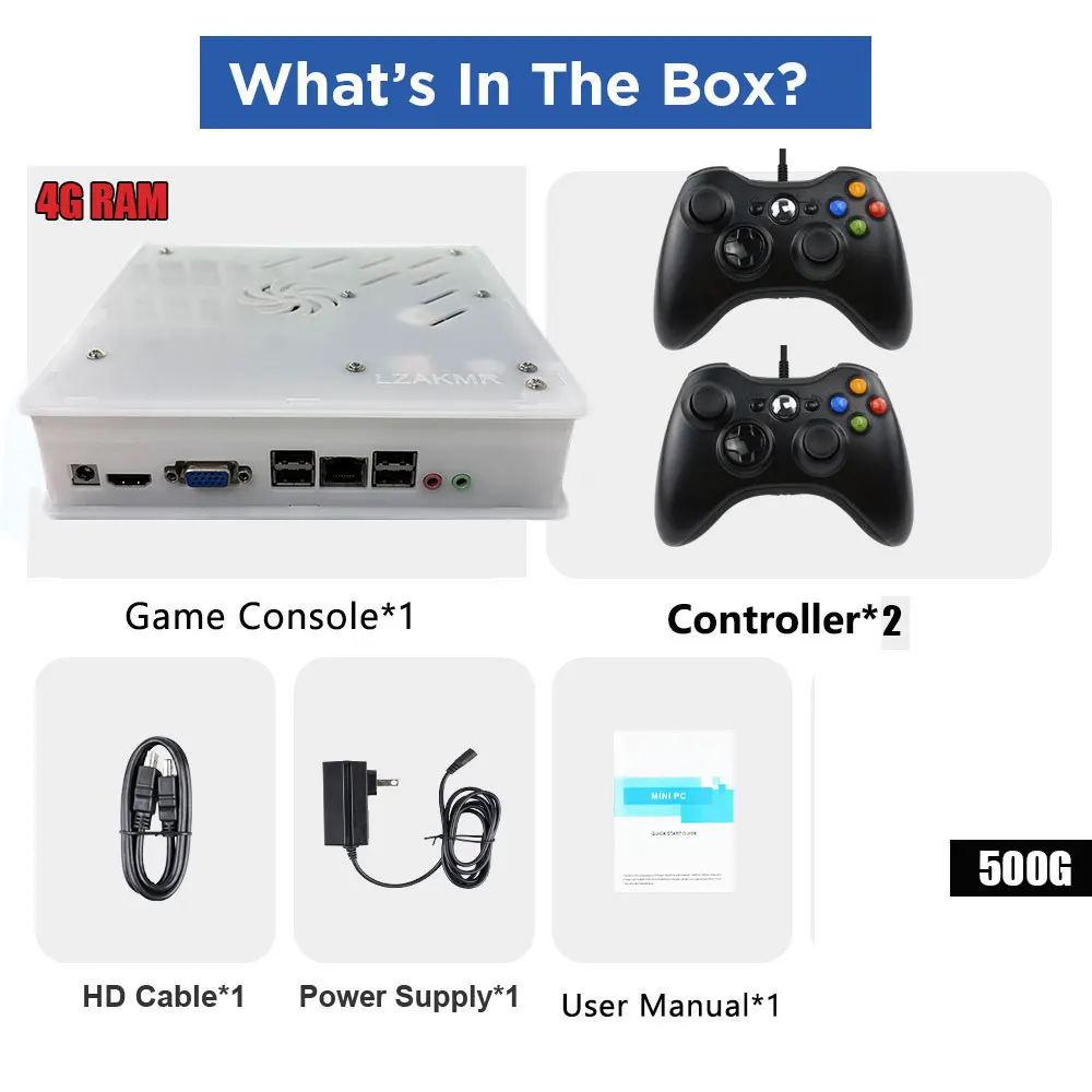 Plug-and-Play NIEUW Retro Gaming-apparaat 70000+ games voor Wii PS2 DC PSP GAMECUBE 2T Geladen X8 Console Windows 11 Kindercadeau