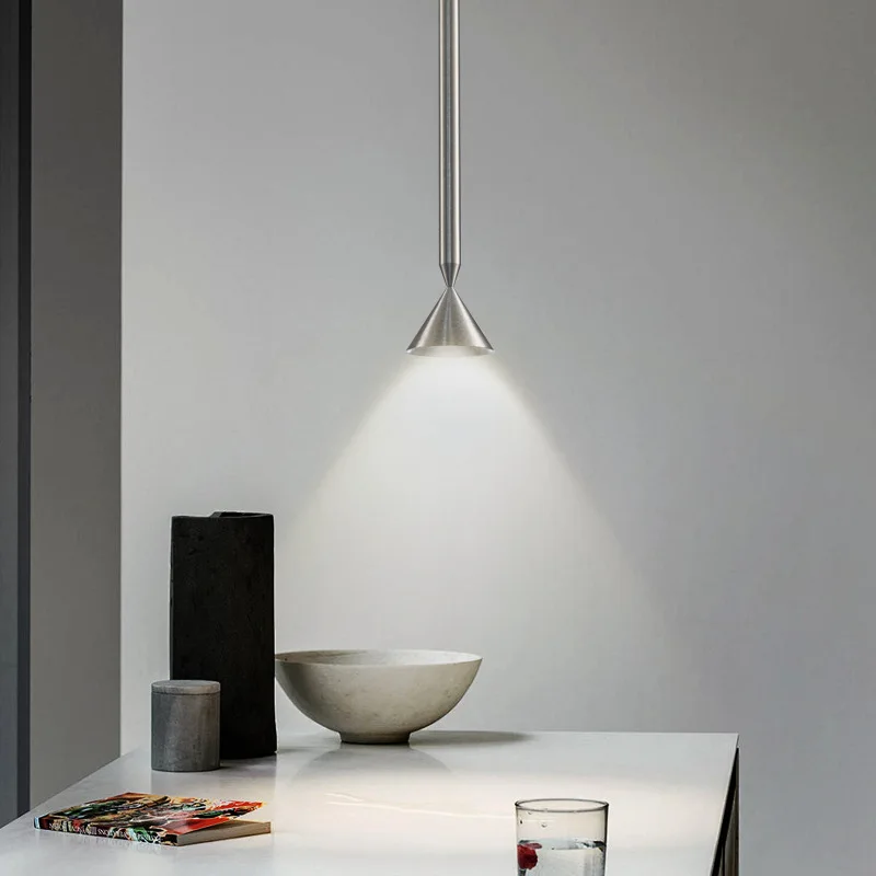 Nordic Pendant Light Long Pole Designer for Kitchen Island Small Single Head Hanging Lamp for Dining Room Bar Macaron Chandelier view 4