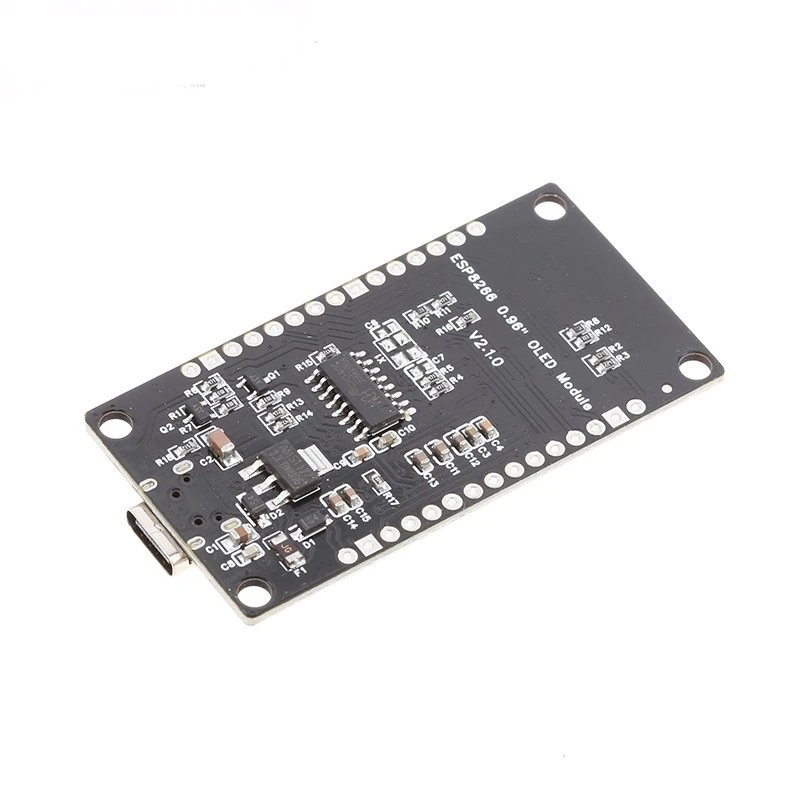 NodeMCU ESP8266 Development Board With 0.96 Inch OLED Display CH340G ESP-12F WiFi Module TYPE-C USB For Arduino/Micropython