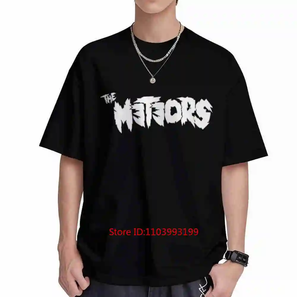 The Meteors Punk Rock Short Sleeve Tee 100% Cotton T-Shirt