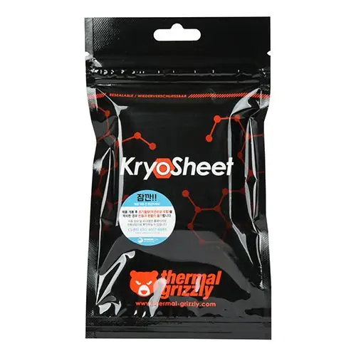 Thermal grizzly KryoSheet 38x38 (0.2mm) (for AMD AM3(+),AM4,Intel 1700,2066,2011 CPUs)