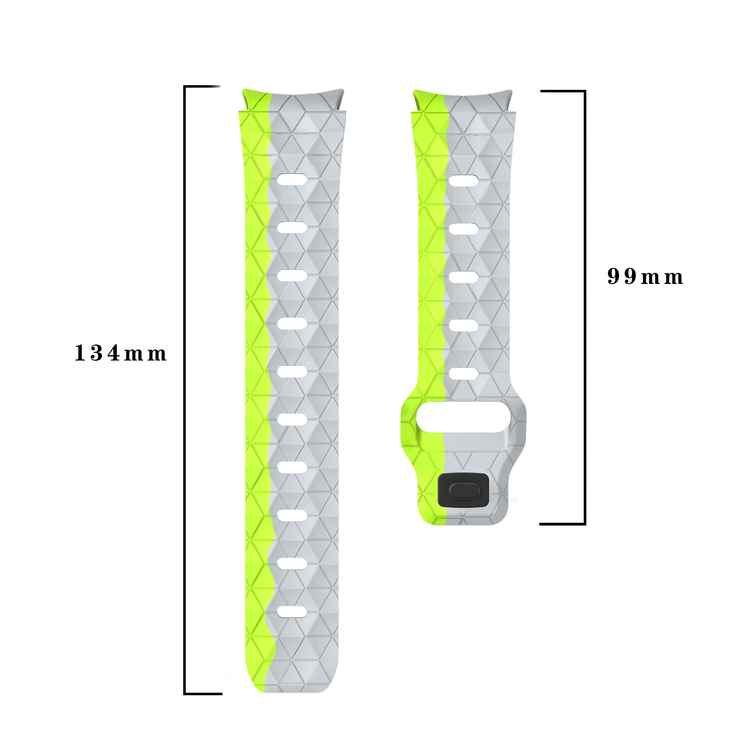 Watchstrap for Samsung Galaxy Watch 7 44mm Running Porosity Reverse Buckle Accessories for Galaxy Watch 6 Classic 43/47mm Band