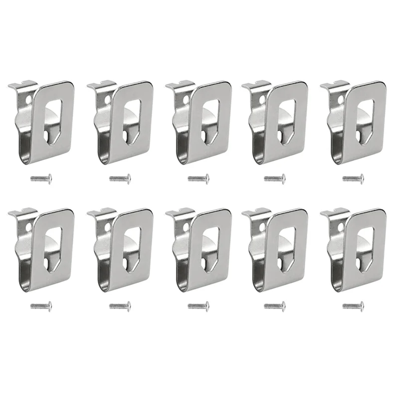 ABUL-10PCS Power Tools Belt Clip Hook Belt Hook Part Belt Clip Hooks For  DCD985 Drill Driver Holder N268241 N169778