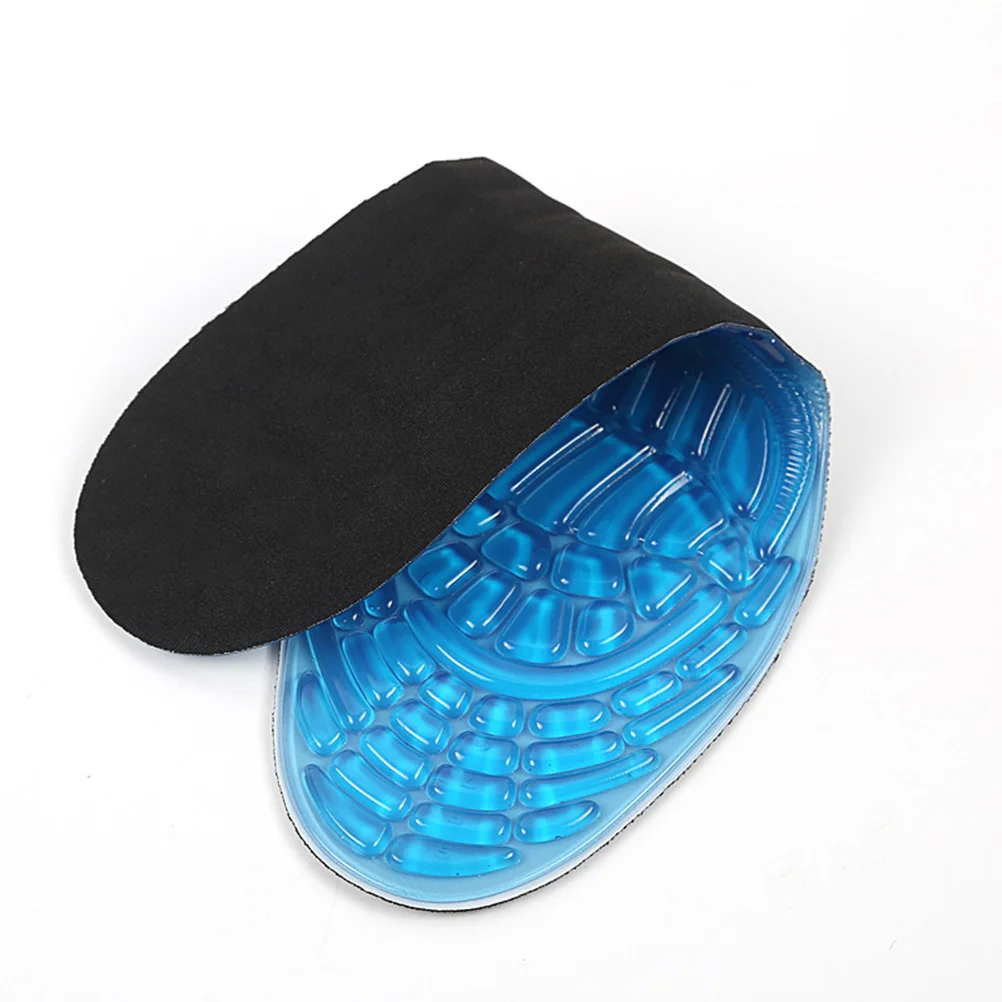 

1 Pair Insoles Gel Cushion Massage Pad For Foot Comfort Support Hiking Running Sports Shoe Insert For Men Women L Size