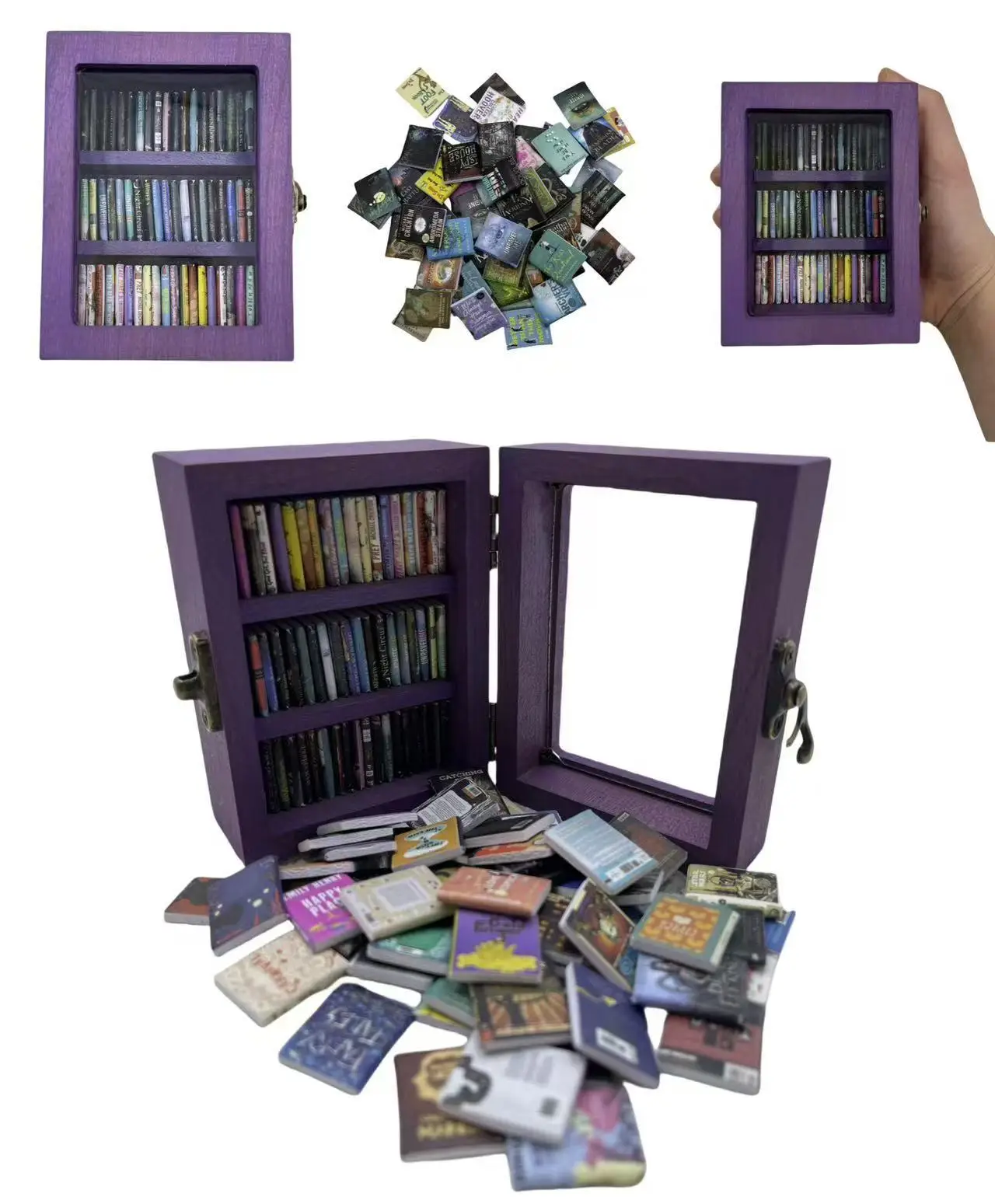 Creative Anti-Anxiety Bookshelf Decorative Piece, Stress Relief Gift, Shake Away Your Anxiety, Small Desk Ornament, Relaxing Hom