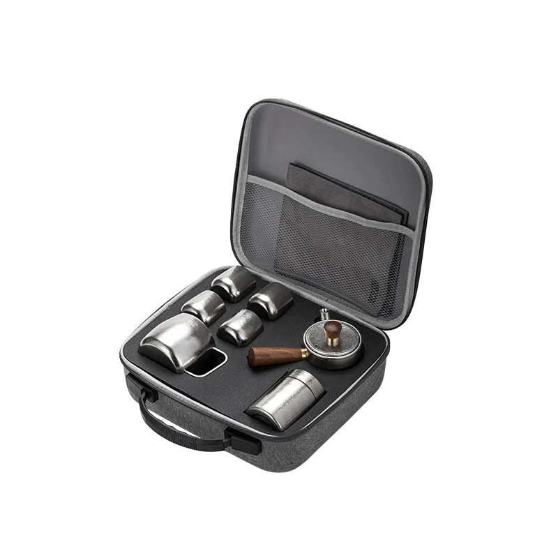 

Coffee set, portable travel outdoor set, hand-brewed coffee set.