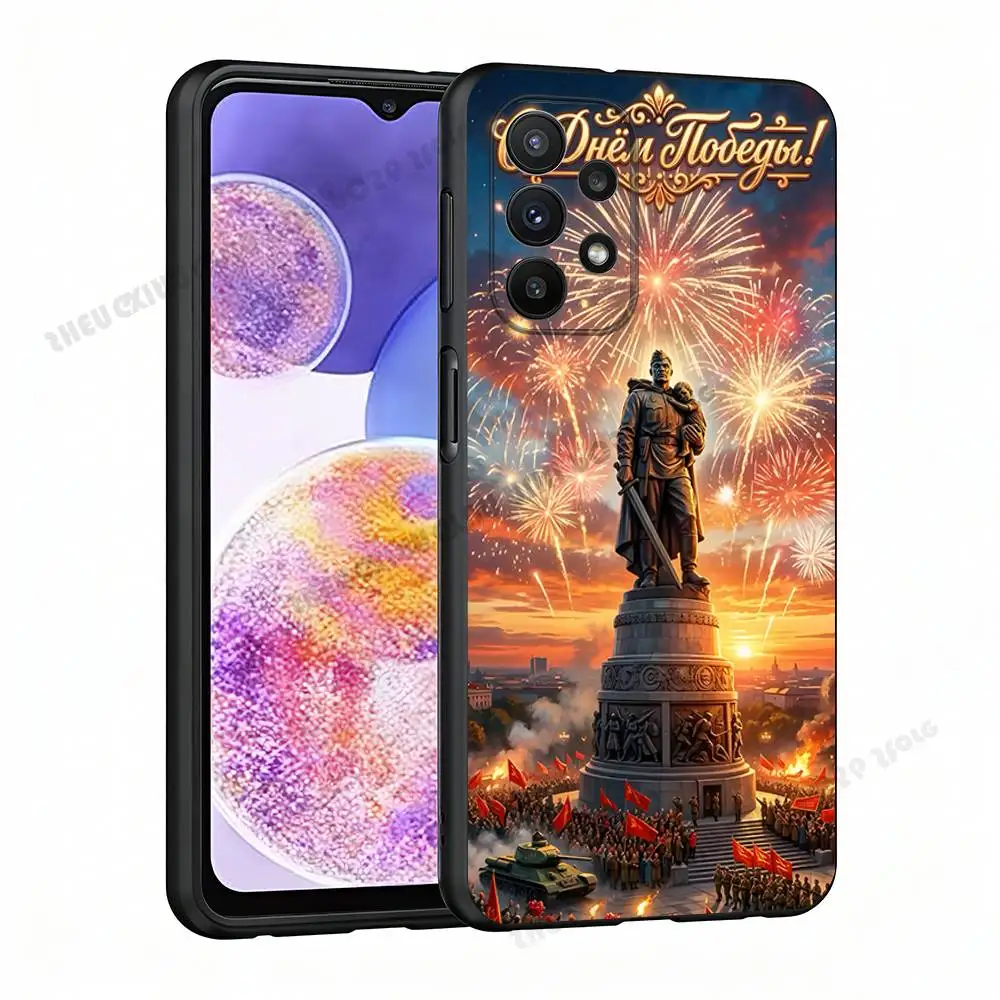 

Happy Moscow Victory Day Silicone Protect Case For Samsung A21 31 51 53 20 22 30 32 42 50 70 Cover
