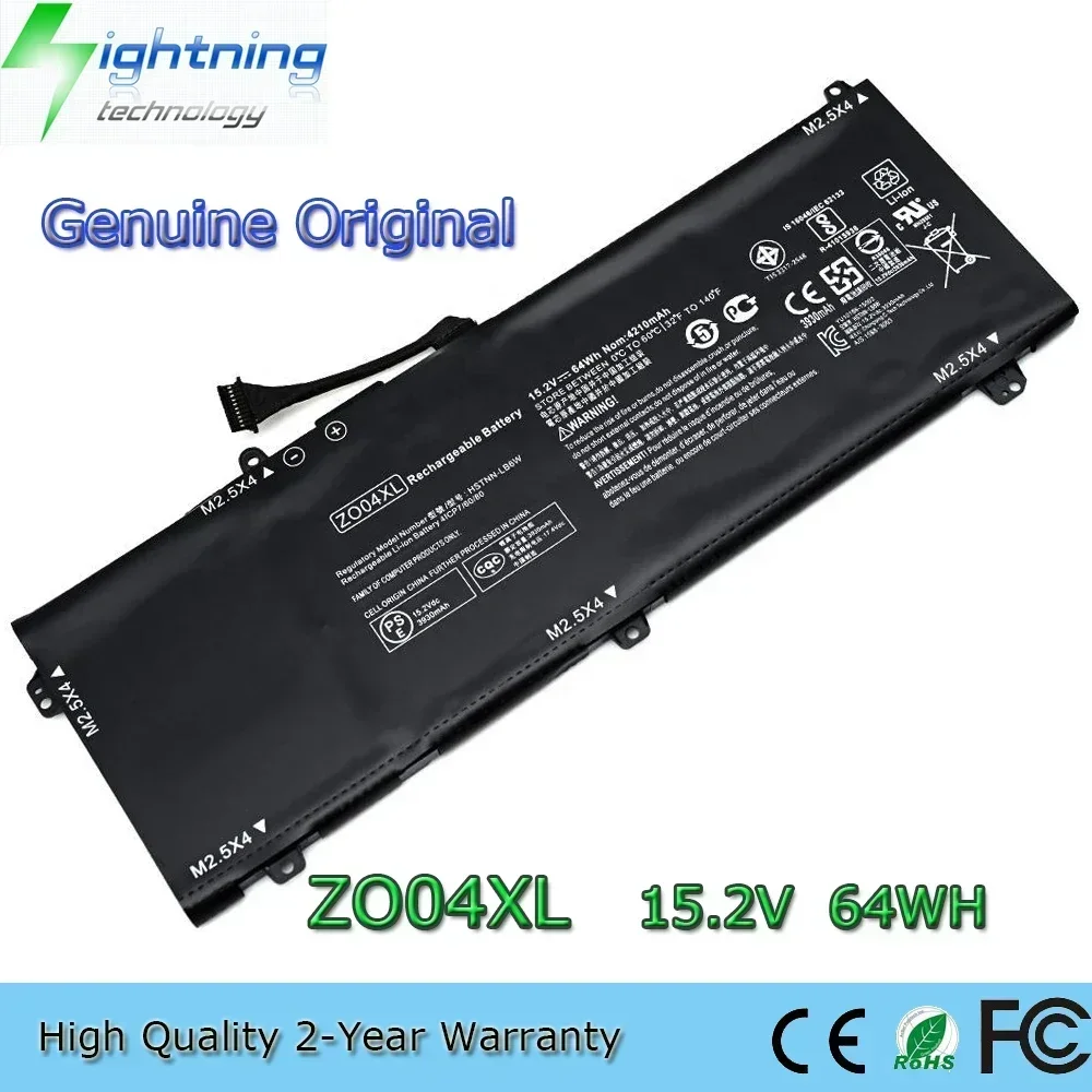 

ZO04XL 15.2V 64Wh Laptop Battery for HP ZBook Studio G3 G4 808450-001 808396-421 HSTNN-CS8C etc.