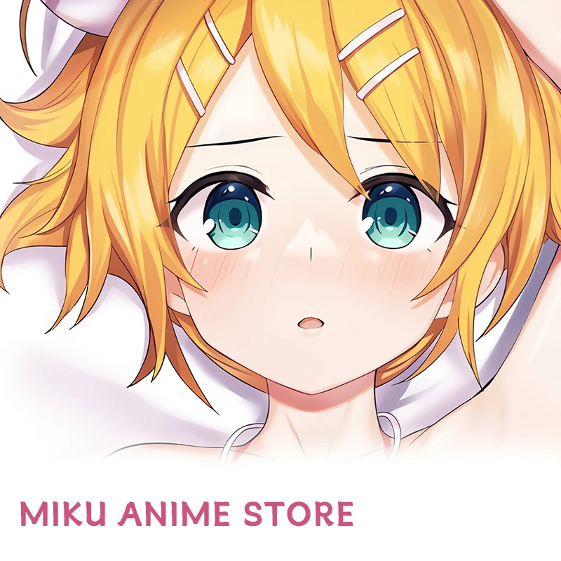 Dakimakura Project Diva Series Kagamine Rin Anime Double sided Print Life Size Body Pillow Case Cover Pillowcase