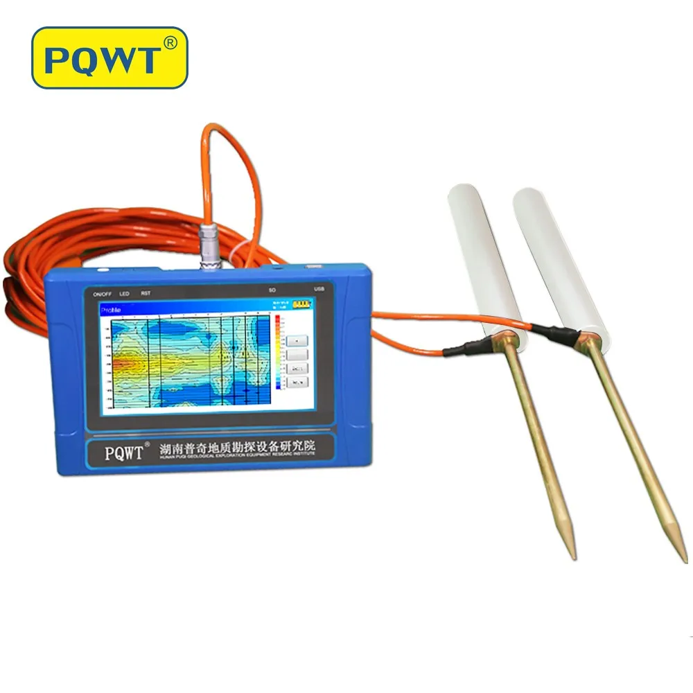 Detekcja wód podziemnych PQWT miernik 300m i automatyczna urządzenie do szukania wody za pomocą jednego obrazu