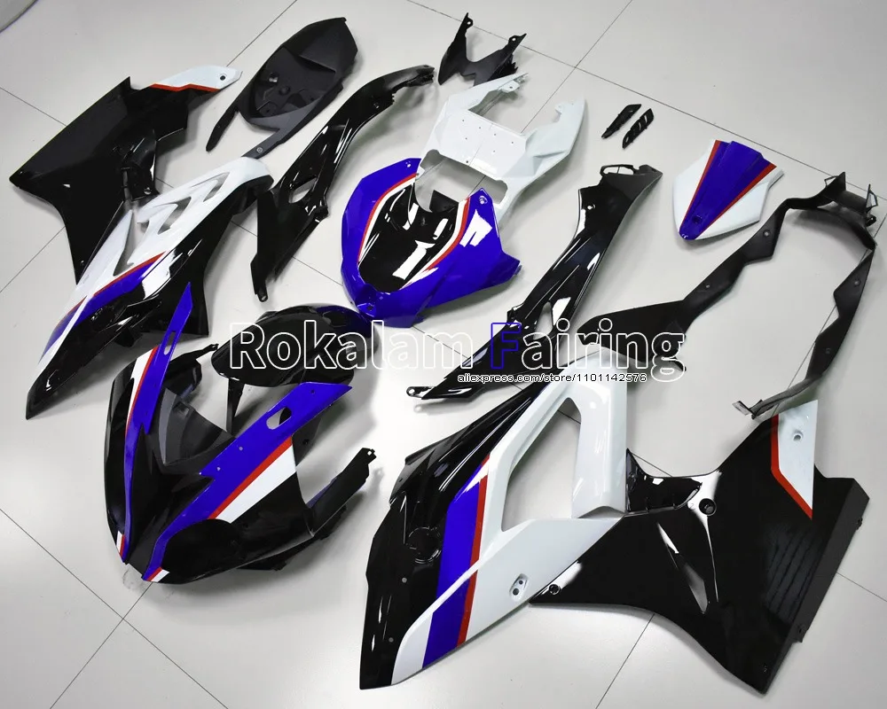 

Cowling For BMW S1000RR 17-18 S 1000RR 2017 2018 S1000 RR Blue White Black Motorcycle Fairing Kit (Injection molding)