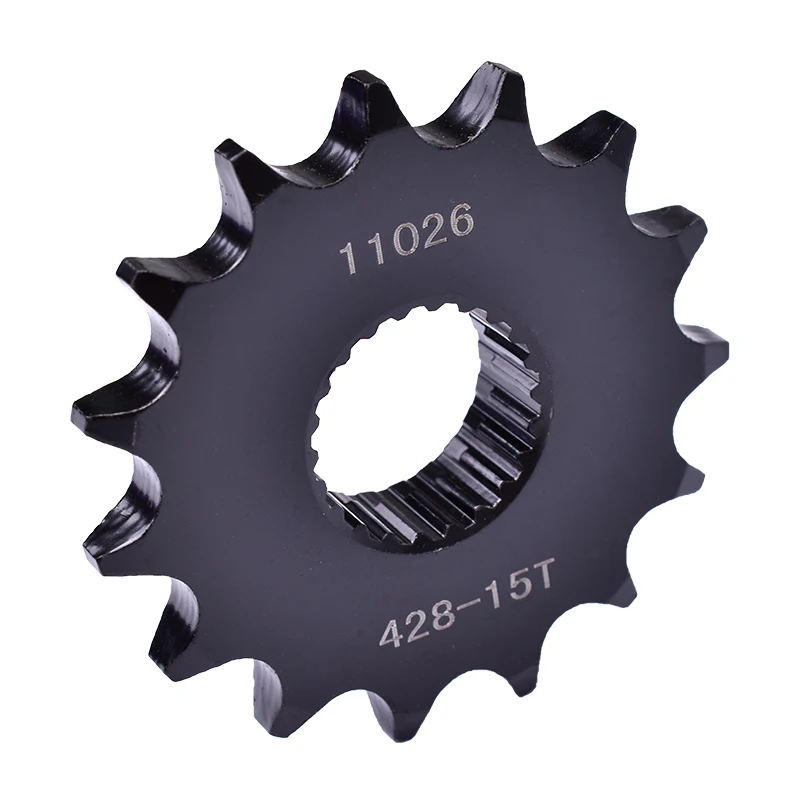 

428 Chain 15 TMotor Front Sprocket Wheel For Yamaha XG250 Tricker XT 250 XT250 X Serrow YBR250 YG250 Tricker 15 Tooth