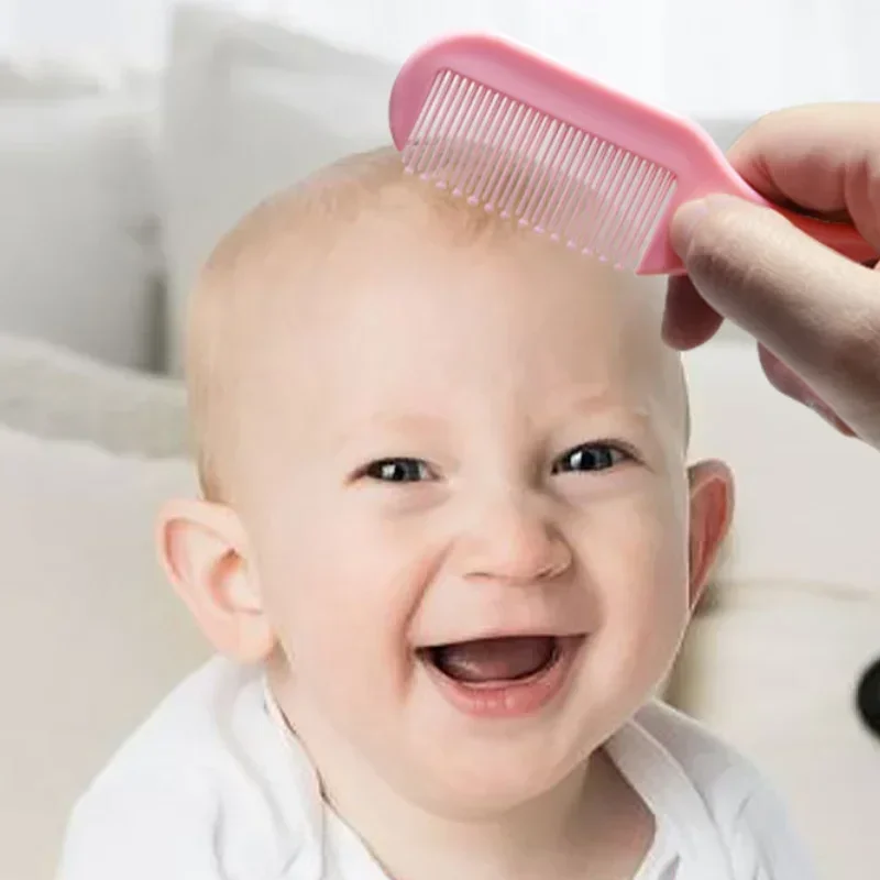 1/2pcs Baby Hairbrush Comb Newborn Infant Toddlers Soft Hair Brush Head Massager Comb Set Baby Kid Hair Care Supplies