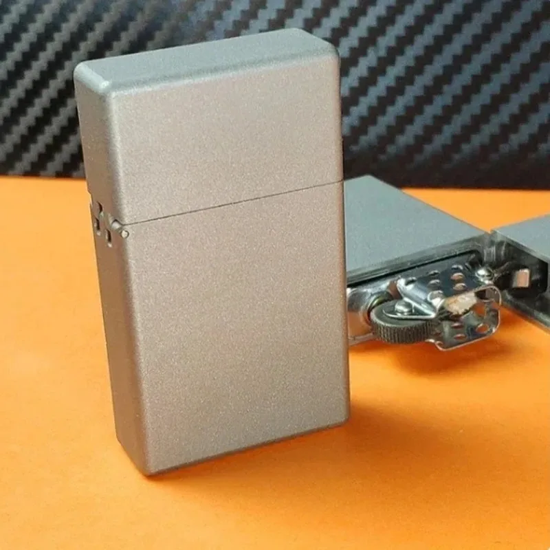 Zorro Titanium Alloy 538, 912 Narrow Machine Small Square Head Kerosenes Lighter Gadget Smoking Accessories
