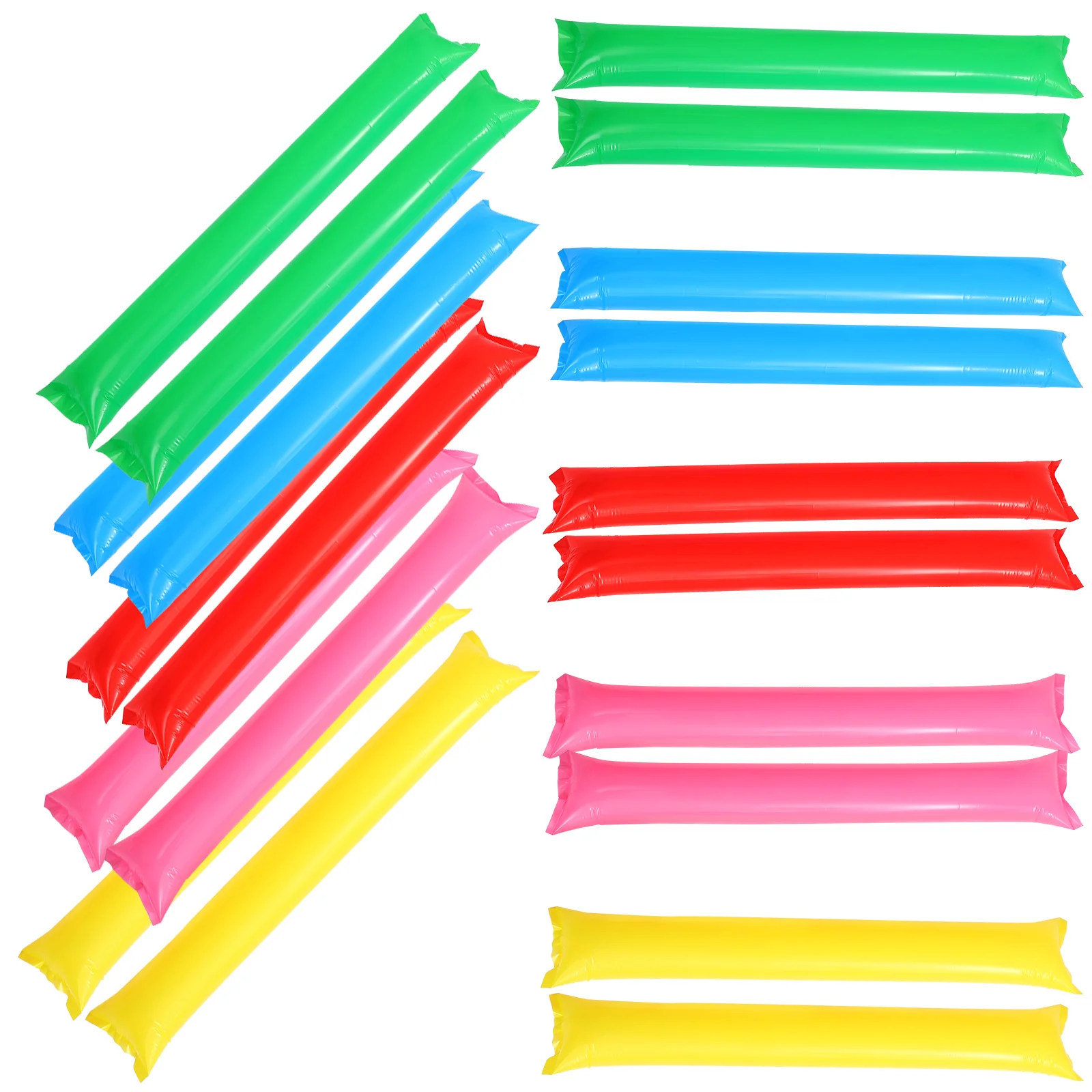 

20 Pcs Cheerleader Cheering Stick for Rallies Noisemakers Sticks Cheerleading Bulk