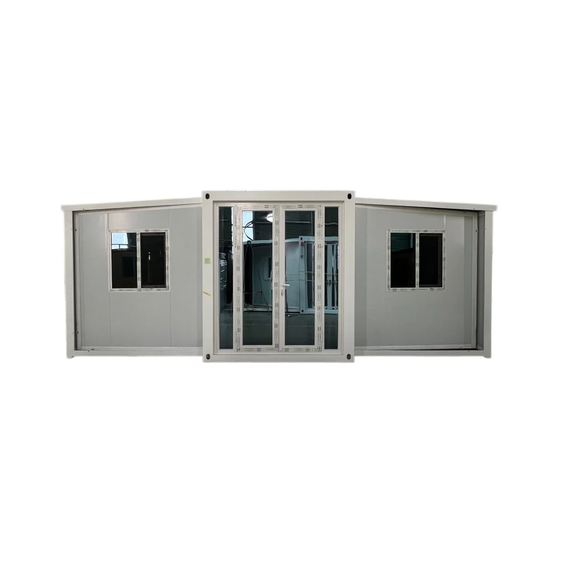 Contemporary Family Villa Style High-Strength Steel Structure Double Wing Expandable Container House
